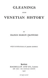 Cover of Gleanings from Venetian history