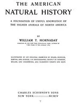 Cover of The American natural history