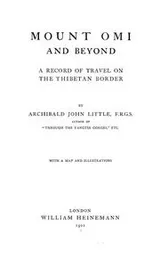 Cover of Mount Omi and beyond