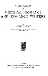 Cover of A dictionary of medieval romance and romance writers