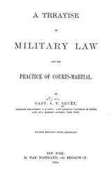 Cover of A treatise on military law and the practice of courts-martial