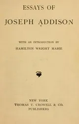 Cover of Essays