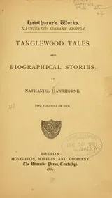 Cover of Tanglewood Tales and Biographical Stories
