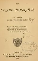 Cover of Longfellow birthday book