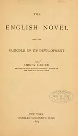 Cover of The English novel and the principle of its development