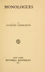 Cover of Monologues