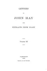 Cover of Letters of John Hay and Extracts from Diary