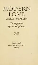Cover of Modern love