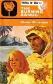 Cover of The burning sands