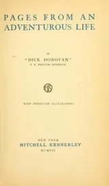 Cover of Pages from an adventurous life