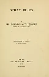 Cover of Stray Birds