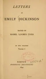 Cover of Letters of Emily Dickinson