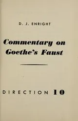Cover of Commentary on Goethe's Faust