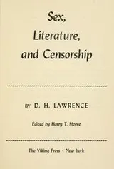Cover of Sex, literature and censorship