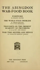 Cover of The Abingdon war-food book