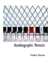 Cover of Autobiographic Memoirs