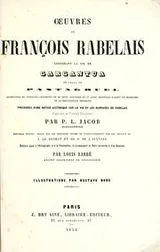 Cover of Œuvres de François Rabelais