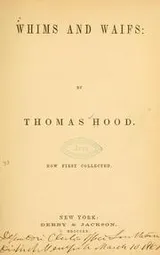 Cover of Whims and waifs