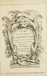 Cover of Livre de fragments d'architectures, recüeilis et dessinés à Rome d'après les plus beaux monuments