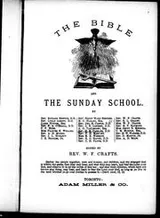 Cover of The Bible and the Sunday school