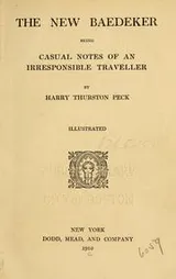 Cover of The new Baedeker