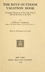 Cover of The boys' outdoor vacation book