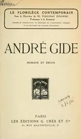 Cover of Romans et essais