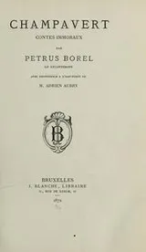 Cover of Champavert