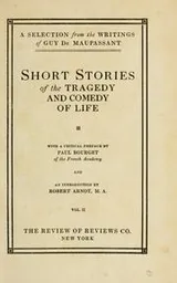 Cover of Short stories of the tragedy and comedy of life