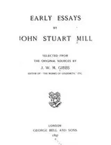 Cover of Early Essays