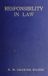 Cover of Responsibility in law