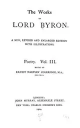 Cover of The works of Lord Byron