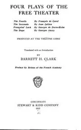 Cover of Four plays of the Free theater...