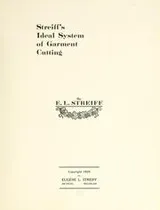 Cover of Streiff's ideal system of garment cutting