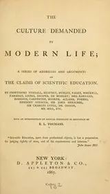 Cover of The culture demanded by modern life