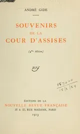Cover of Souvenirs de la Cour d'assises