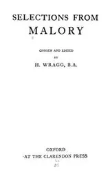 Cover of Selections from Malory