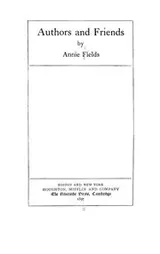 Cover of Authors and friends