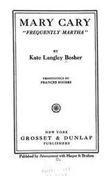 Cover of Mary Cary