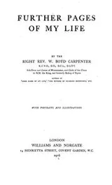 Cover of Further pages of my life