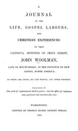 Cover of A journal of the life, gospel labours, and Christian experiences of that faithful minister of Jesus Christ