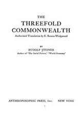 Cover of The three-fold commonwealth