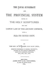 Cover of The papal supremacy