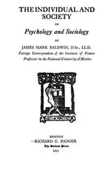 Cover of The individual and society