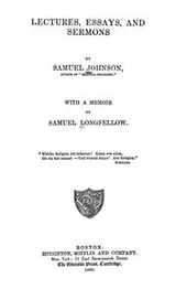 Cover of Lectures, essays, and sermons