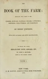Cover of The book of the farm