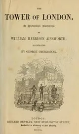 Cover of The tower of London, a historical romance