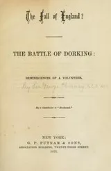 Cover of The fall of England?
