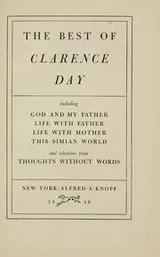 Cover of The best of Clarence Day