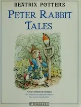 Cover of Beatrix Potter's Peter Rabbit tales.